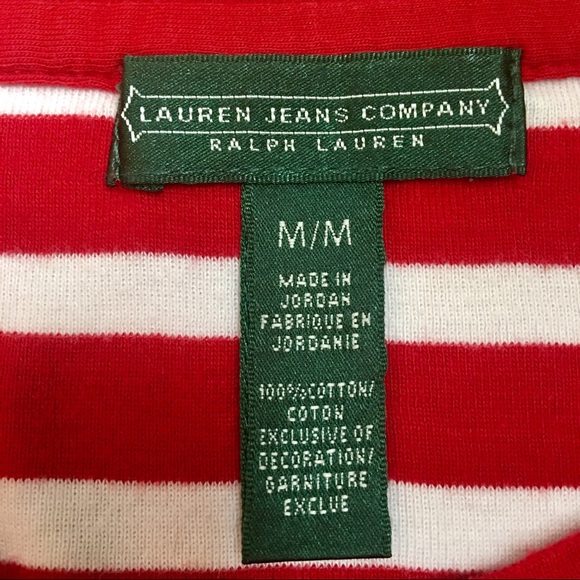 Lauren Jeans Co, Ralph Lauren laced v-neck shirt - Picture 8 of 10